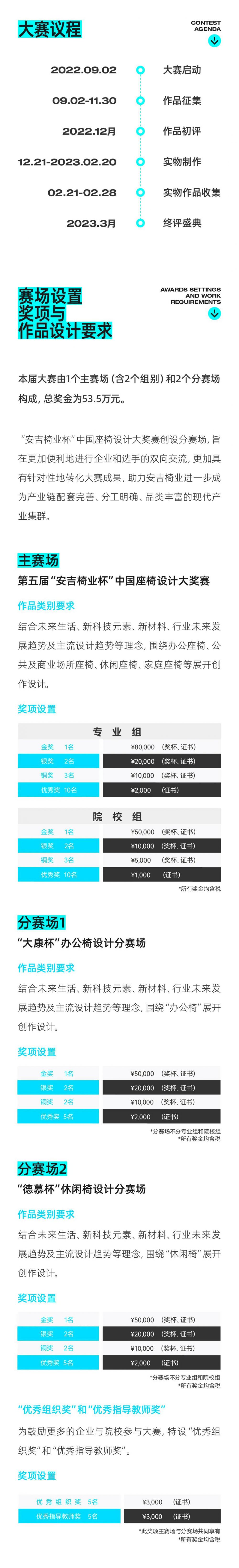 2022第五届“安吉椅业杯”中国座椅设计大奖赛(图4)